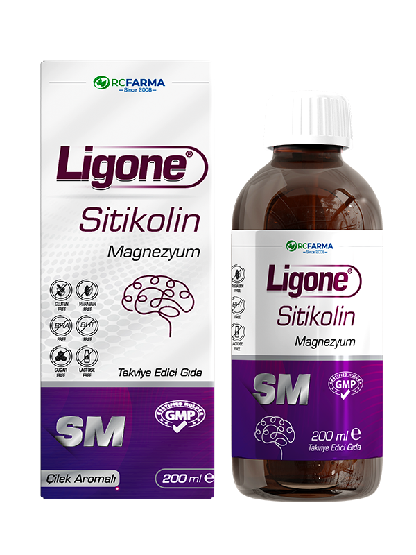 Ligone Sitikolin, Magnezyum 200 ml