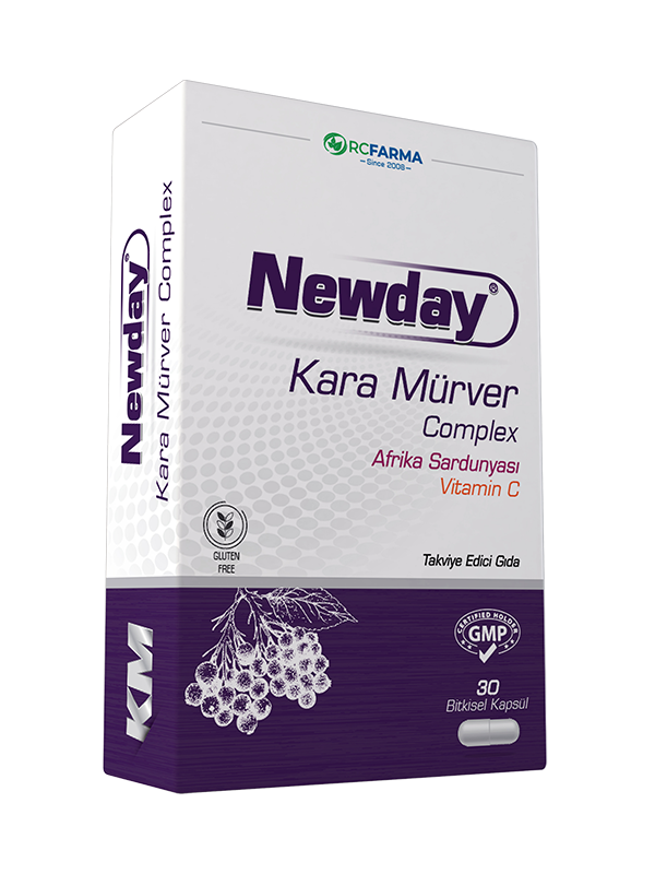 Newday Kara Mürver Complex 30 Kapsül