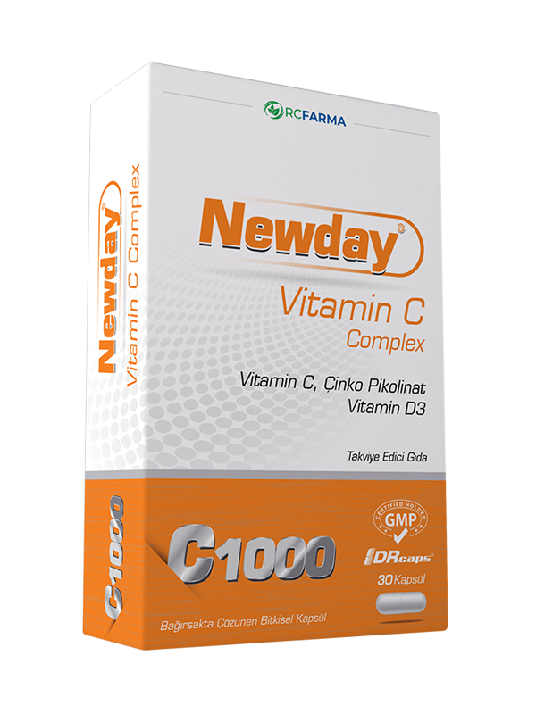 Newday Vitamin C Complex 30 DRCaps Kapsül