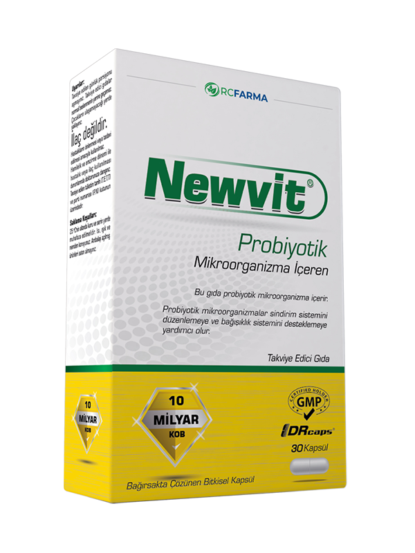 Newvit Probiyotik 30 DRCaps Kapsül